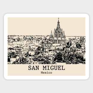 San Miguel - Mexico Magnet
